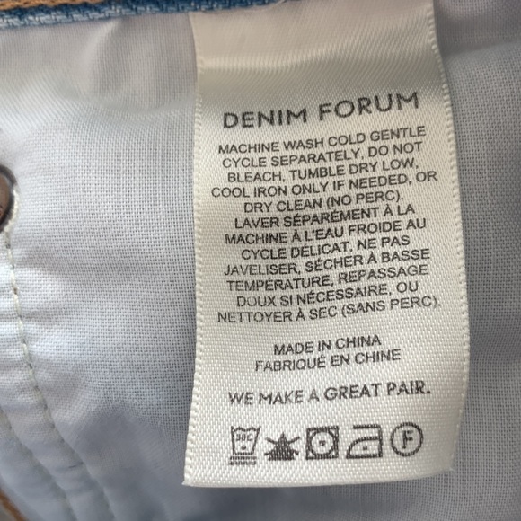 ARITZIA DENIM FORUM JOANIE EUC - Picture 4 of 5